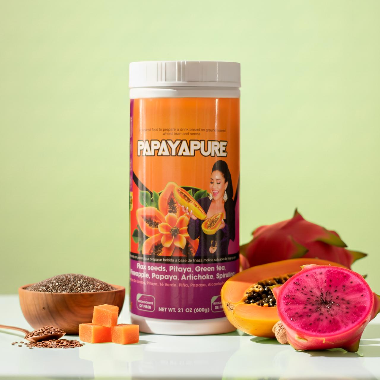 PAPAYAPURE LIMPIEZA TARRO 600g (21 Oz) 